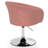 Swivel Upholstered Adjustable Height Counter Stool-1958791862