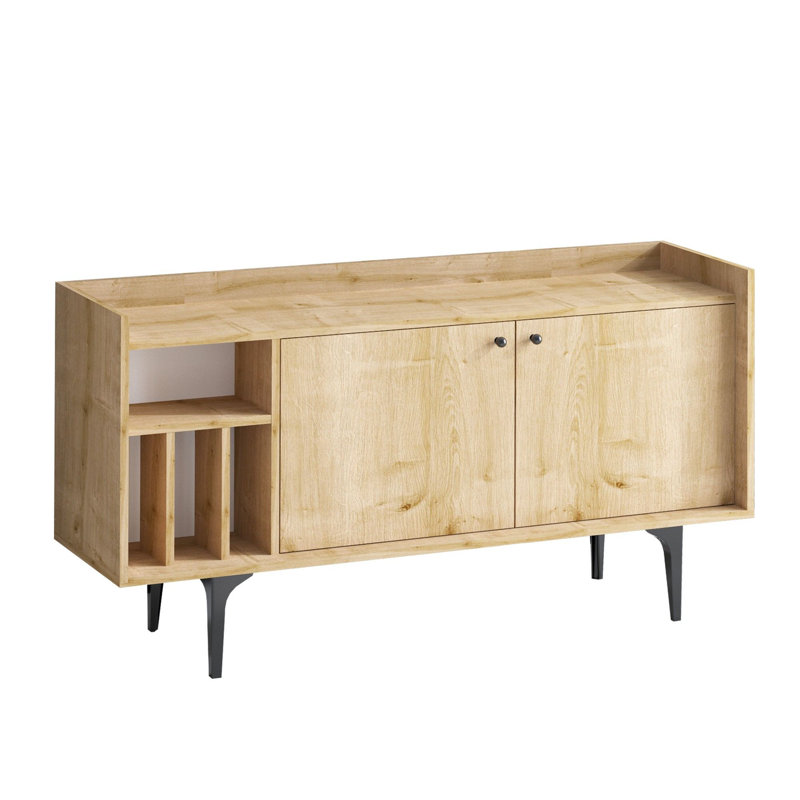 Anatolija 150cm Console Table, Brown/Beige