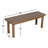 Thea Solid Wood Bench