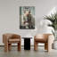 Happy Pig Reading Mud 1 Piece Wrapped Canvas Wall Art-1193397681