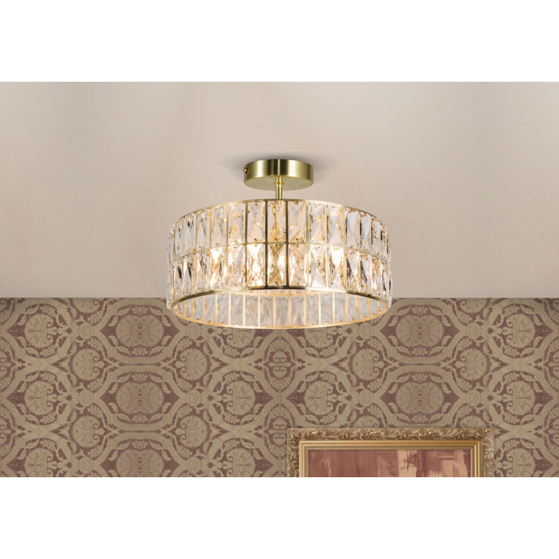 Atifete 6 - Light Pendant, Satin Brass