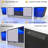 LED TV Stand With Remote Control And Multiple Modes Changing Lights