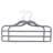 Glendale Heights Velvet Non-Slip Multi-Layer Hanger for Skirt/Pants