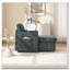 Chaise longue en chenille avec rangement-1153513388