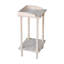 Table de bout en bois massif avec rangement Manatuto