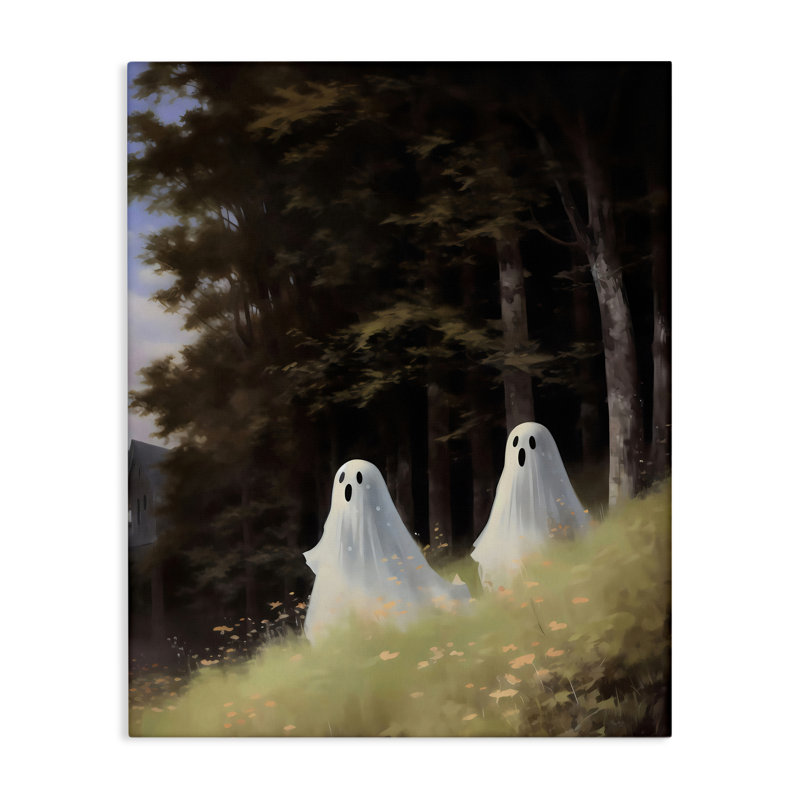 Haunted Morning Ghost, toile par LSR Design Studio, H 20 po x l 16 po
