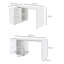 L-Shaped Computer Desk-995300076