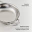Set Of 2, Stainless Steel 13oz Oval Au Gratin, Small (6.5" X 5.5" Each)