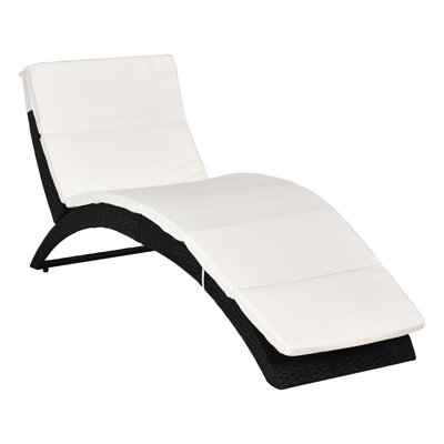 Semple Long Single Chaise with Cushions
