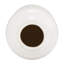 Vase aztèque en céramique neutre texturé ivoire-238890285