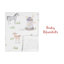 Panneaux de rideaux semi-transparents avec passe-tringle floral Farm Animals