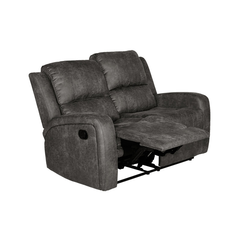 Recliner Loveseat, Smoke
