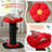 Small Flower Cat Scratching Post, Cat Tree With Super Thick Scratching Post, Removable Flower Cat Bed & Spring Ball-697502964