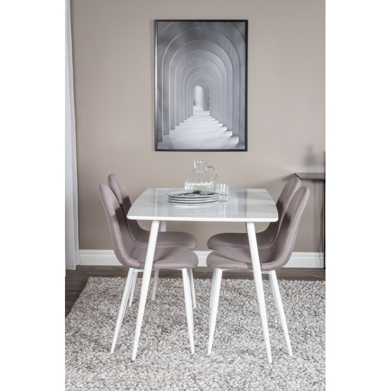 Villalobos 4 - Person Dining Set