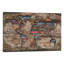 Distressed World Map by Diego Tirigall - Print on Canvas-69396219-101339380