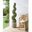 Faux Tree in Plastic / Acrylic Planter-1877485981