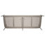 Archipelago 78'' Wide Straight Powder Coated Aluminum Patio Sofa with Sunbrella® Cushions