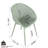 2-Pack Modern Lounge Chairs,Indoor/Outdoor All-Weather PP Plastic for Patio, Beach, Living Room-1415438037