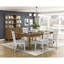 Ensemble de 2 chaises d'appoint Farmhouse