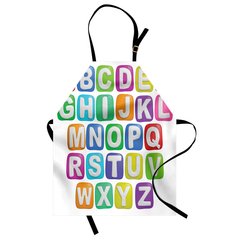 Multicolore, ensemble de lettres pour adultes