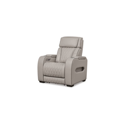 Fauteuil inclinable en cuir Boyington