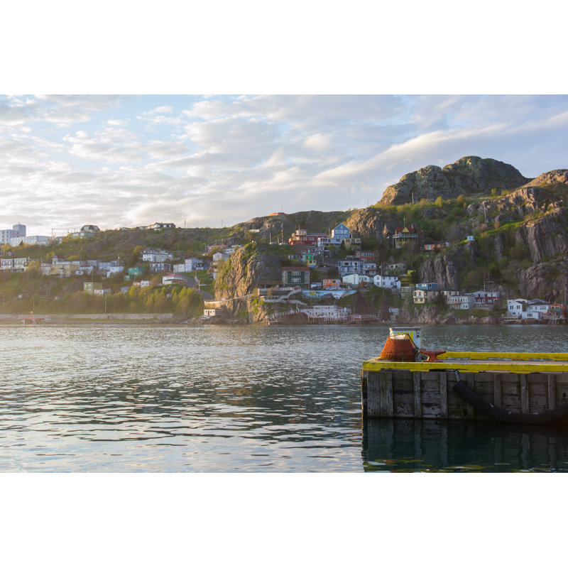 St. John's Harbour - Wrapped Canvas Print, 30cm H x 46cm W x 3.8cm D