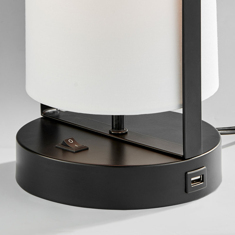 Dunkerton Metal USB Table Lamp