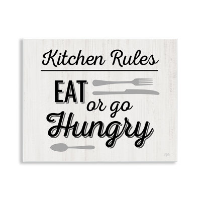 Art mural "Kitchen Rules or Go affamé" par Natalie Carpentieri