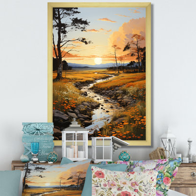 Benedith " Sunrise Golden Hour Pastoral II "