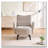 Boucle Upholstered  Accent Chair-1166052026