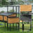 Spacious Pet Cage with Multi-Zone Living