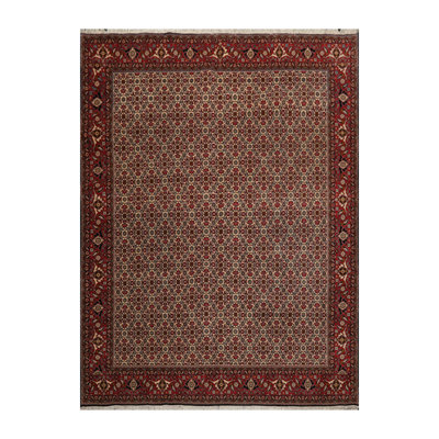 One-of-a-Kind Rectangle 8'2'' X 11'2'' Wool Area Rug Red