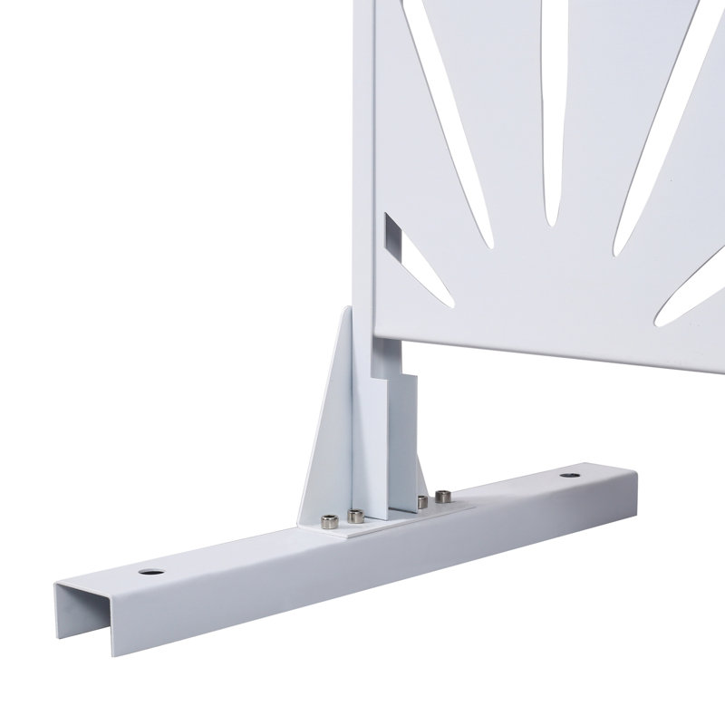 Écran d'intimité pour l'extérieur et l'intérieur, Blanc
