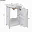 Petit meuble-lavabo moderne de 20 pouces avec lavabo en céramique-2120337690