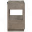 Taupe Oak 2-drawers Nightstand