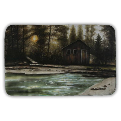 Agha Microfiber Non-Slip Bath Mat