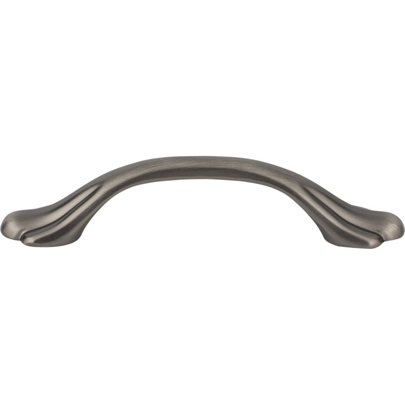 Gatsby 3" Center to Center Arch Pull, Brushed Pewter