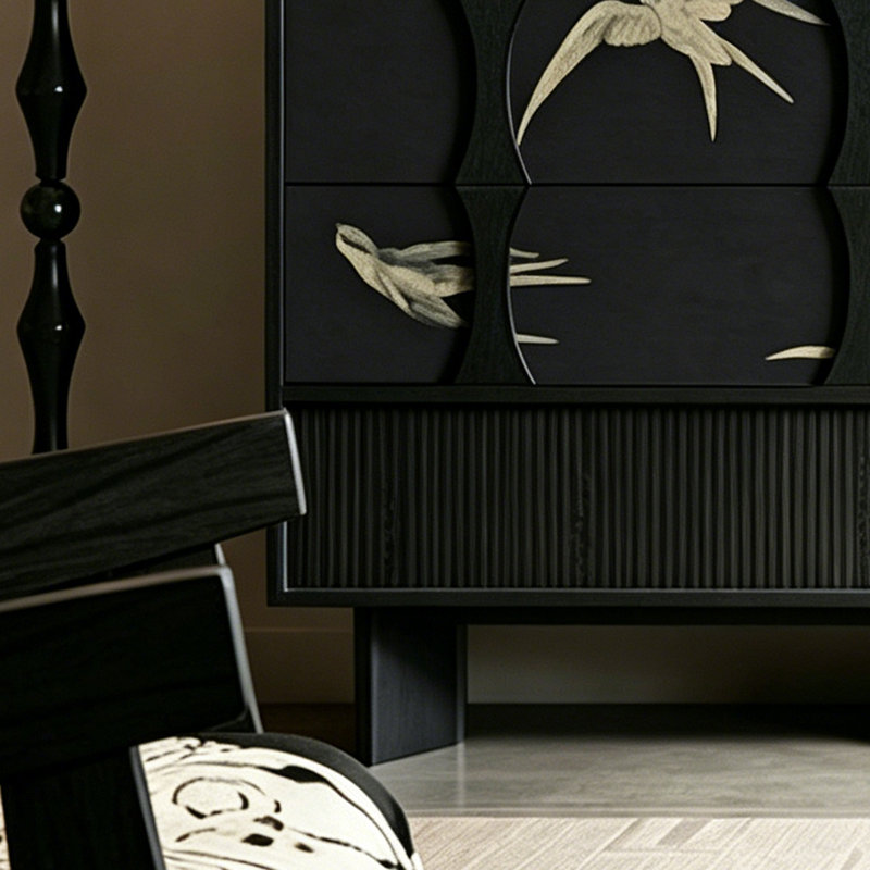 Modern Simple Style Accent Chest