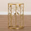 Glass Top Frame End Table