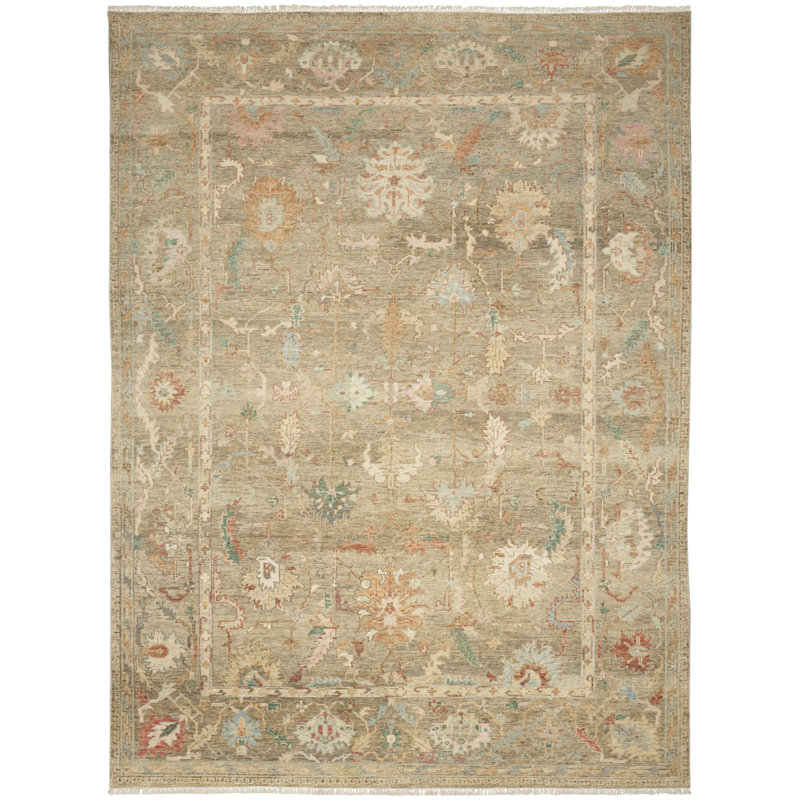 Tapis d'intérieur gris anthracite 8 pi x 10 pi Nourison Thania, Rectangulaire 8 pi x 10 pi