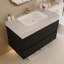 Modern Floating Bathroom Vanity with Faux Marble Top and Ceramic Undermount Sink, Wall-Mounted for Small Bathrooms and Apartments-1528474179-1528474183