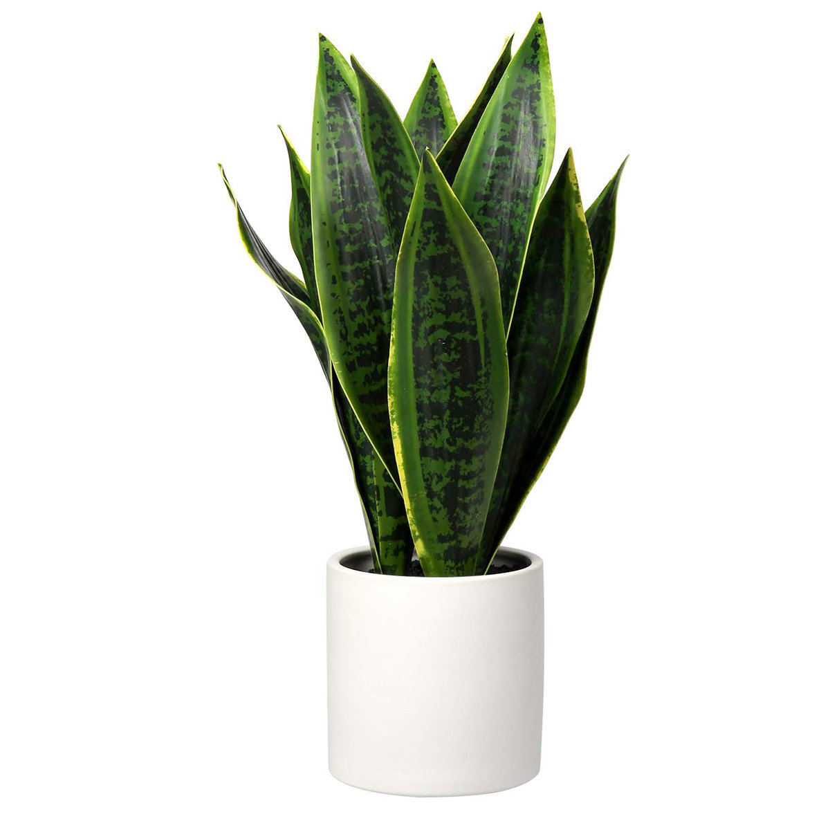 Primrue Gibb 16'' Faux Snake Plant Plant in Pot | Wayfair