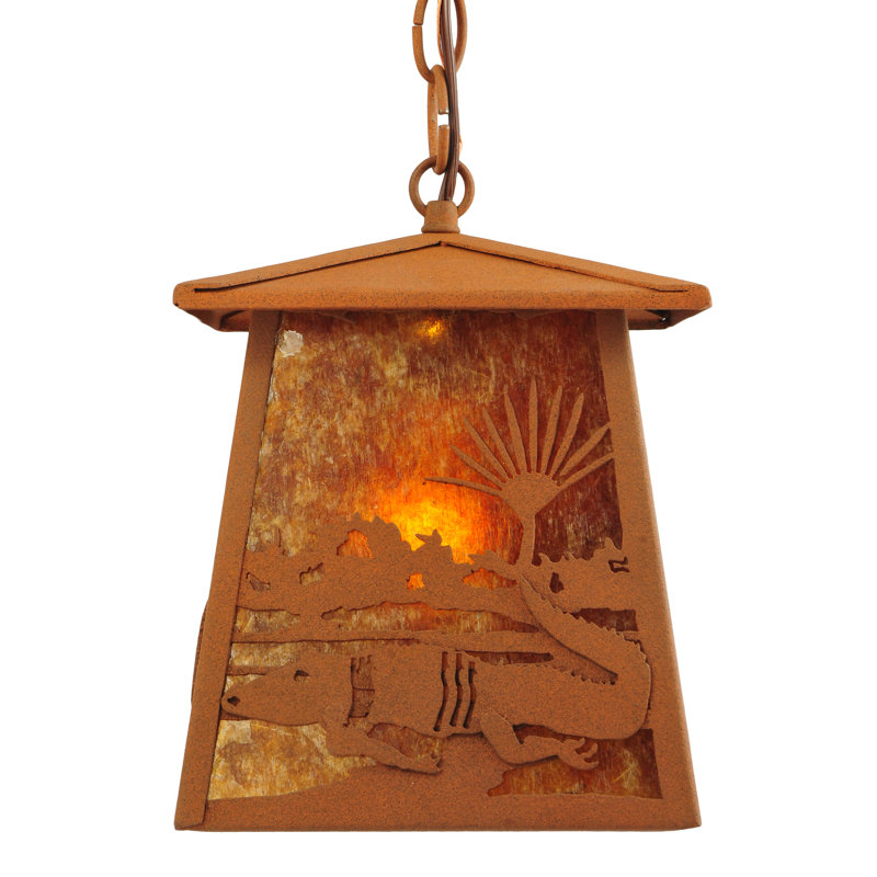 Luminaire suspendu géométrique 1 lumières lanterne