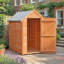 Garden Value 4 ft. W x 6 ft. D Overlap Garden Shed-32647625