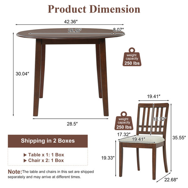 Dimensions du produit