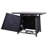 Square Steel Propane Fire Pit Table with Lid
