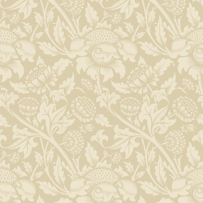 Cipriano 10m x 50cm Matte Wallpaper Roll, Beige