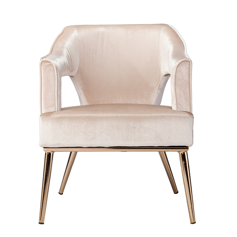 Chaise d'appoint rembourrée