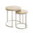 Acacius Side Table with Storage