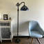 Mathieson Tiffany Floor Lamp Liaison Stained Glass Gooseneck LED Bulb Included 20"W*12"D*63"H-1926064432